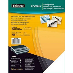 Κάλυμμα βιβλίων Fellowes 5375901 Διαφανές A4 100 Τεμάχια (100 Μονάδες)