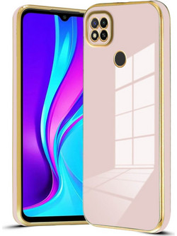 Bodycell Gold Plated Θήκη Σιλικόνης Pink (Xiaomi Redmi 10A / Redmi 9C)