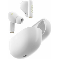 Edifier TWS330NB Ακουστικά Bluetooth In Ear Ανθεκτικά στο Νερό White