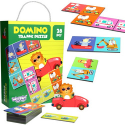 Παιχνίδι Ντόμινο Woopie Transport Animals 3+ ετών (0025955)