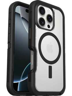 Θήκη Otterbox Defender Series XT MagSafe Edition για APPLE iPhone 16 PRO Max 6.9 2024 - ΔΙΑΦΑΝΟ / ΜΑΥΡΟ - 77-96124