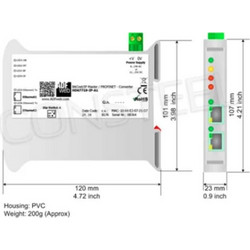 BACNet IP Master/ PROFINET Slave - Converter (HD67719-IP-A1)