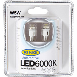 Λάμπα Ring RW2396LED LED6000K Ice White LEDs 12V 1W C5W (Blister 2 Τεμαχίων) | Ring