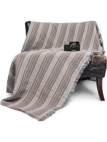 MC DECOR ΡΙΧΤΑΡΙ ΤΡΙΘΕΣΙΟΥ 170X280 CM 33001 LT.GREY - MC DECOR MCD.SRΤR.33001 LT.GREY
