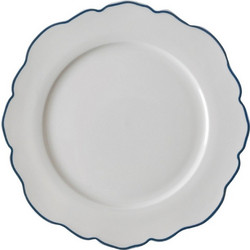 Laura Ashley Πιάτο Ρηχό Πορσελάνης Blueprint Irregular 24.5cm