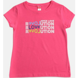 Joyce Παιδικό T-Shirt Κοντομάνικο Φούξια 2313504