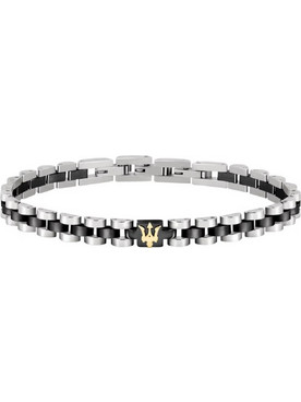 Maserati Ανδρικό Βραχιόλι Χειροπέδα Ατσάλι JM320AST08