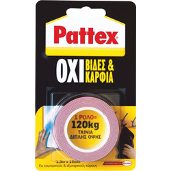 PATTEX ΤΑΙΝΙΑ ΔΙΠΛΗΣ ΟΨΗΣ ΑΦΡΩΔΗΣ 120KG