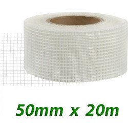 MGI 98020FG Γάζα γυψοσανίδας - ταινία ρωγμών 50mm x 20m
