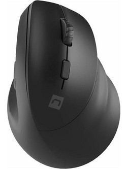 Natec Crake 2 Ασύρματο Bluetooth Ποντίκι Vertical Black
