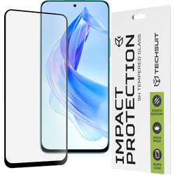 Techsuit 111D Full Glue Tempered Glass (Honor 90 Lite)