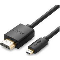 Ugreen Καλώδιο HDMI 2.0 HDMI Male to Micro HDMI Male 1m Black