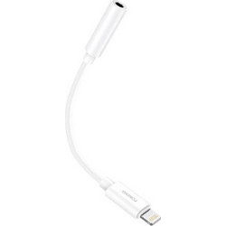 Foneng Audio Cable 3.5mm Jack To Iphone BM20 (white) - (BM20 White)