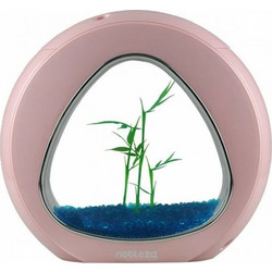 Nobleza Fishtank Ενυδρείο Ψαριών με Φωτισμό & Φίλτρο 4lt Ροζ