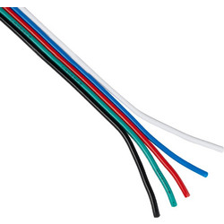 GLOBOSTAR(R) COLORCABLE 70737 Εύκαμπτο Πλακέ Καλώδιο 5 x 0.25mm για Ταινία LED RGBW IP20 - Πολύχρωμο - Μ100 x Π1.1 x Υ0.1cm 70737