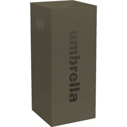 Ομπρελοθήκη Τετράγωνη 24-963 Matt Light Bronze Pam Co (W22 x D22 x H50 cm) 1Τεμ