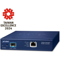 Media Converter Planet 1-Port 10G/5G/2.5G/1G/100BASE-T + 1-Port 10G/1GBASE-X SFP+ Managed (XT-905A)