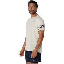ASICS Icon Ανδρικό Αθλητικό T-Shirt Μπεζ 2011D239-200