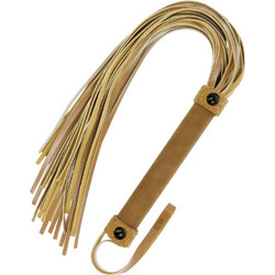 Fetish Submissive Vegan Leather Origin Flogger Μαστίγιο