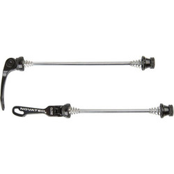 NOVATEC QUICK RELEASE SET ΤΡΟΧΩΝ ΠΟΔΗΛΑΤΟΥ (100 mm |135mm) 321060 Μαύρο