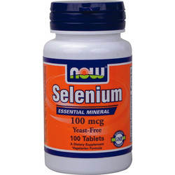 Now Foods Selenium 100mcg 100 Ταμπλέτες
