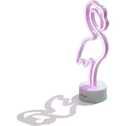 Muitomas Επιτραπέζιο Φωτιστικό Neon LED Φλαμίνγκο