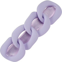 Μπαρέτα Μαλλιών Λιλά Αλυσίδα Ματ 10cm