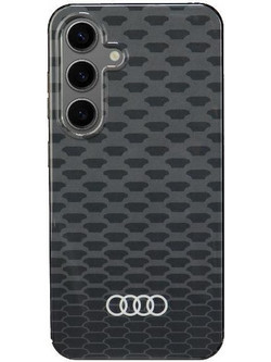 Audi IML Stitching Pattern MagSafe Case S24 S921 black/black hardcase AU-IMLMS24-Q5/D3-BK