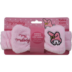 Take Care My Melody Ροζ Κορδέλα Μαλλιών για Μακιγιάζ & Περιποίηση 1τεμ