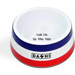 Dashi Μπολ Σκύλου-Γάτας Stripes Red & Blue Large 26cm 1700ml