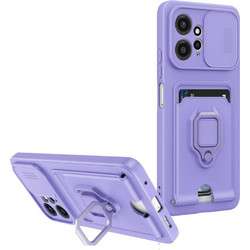 Bodycell Multifunction Θήκη Xiaomi Redmi Note 12 4G Purple