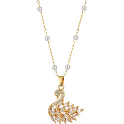 Ghetto Swan Pendant ZC Necklace