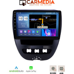 Carmedia CMDU410-3 OEM Citroen C1 / Peugeot 107 / Toyota Aygo 2005-2014 Ηχοσύστημα Αυτοκινήτου 10"