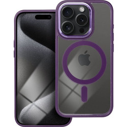 Color Edge Mag Cover Θήκη MagSafe για iPhone 15 Pro Deep Purple
