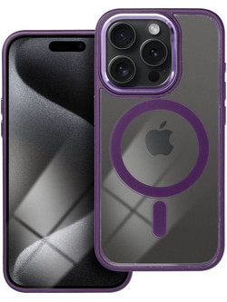 Color Edge Mag Cover Θήκη MagSafe για iPhone 15 Pro Deep Purple