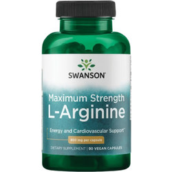Swanson L-Arginine 850mg 90 Κάψουλες