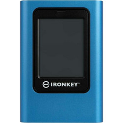 Kingston IronKey Vault Privacy 1.92TB Εξωτερικός Σκληρός Δίσκος SSD 2.5" USB-C Blue