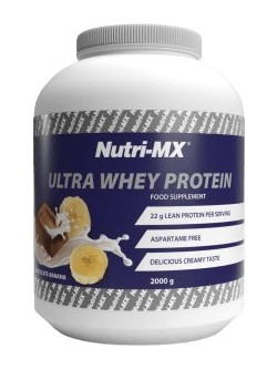 Nutri-MX Ultra Whey Chocolate Banana Πρωτεΐνη Ορού Γάλακτος 2kg