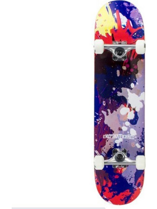 Enuff Skateboards Splat Skateboard Red/Blue 7.75