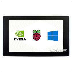 7inch Capacitive Touch Screen LCD (H) with Case, 1024x600, HDMI, IPS, Various Systems Support