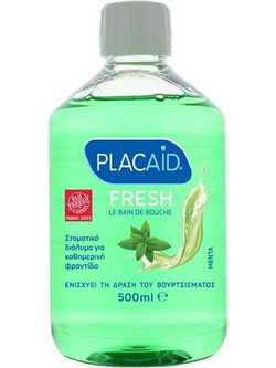 Plac Aid Fresh Μέντα Στοματικό Διάλυμα Κατά της Πλάκας 500ml