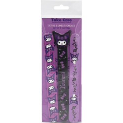 Hello Kitty Kuromi set 3 nail files 12 Τεμ