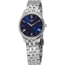 Tissot T-Classic Tradition Γυναικείο Ρολόι με Ασημί Μεταλλικό Μπρασελέ T063.209.11.048.00