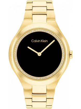Calvin Klein Γυναικείο Ρολόι με Γκρι Μεταλλικό Μπρασελέ 25200088 ...