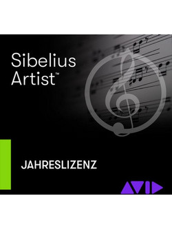 Avid Sibelius Artist Annual Subsc