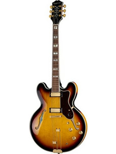 Epiphone Sheraton Ηλεκτρική Κιθάρα Semi-Hollow με Μαγνήτες HH & Ταστιέρα Indian Laurel Vintage Sunburst