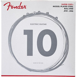 Fender 250R Σετ 6 Χορδές Ηλεκτρικής Κιθάρας Nickel Plated Steel 10-46"