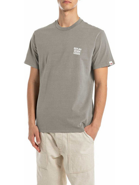 REPLAY M T-SHIRT - M3238 .000.22662G-589 SILVER