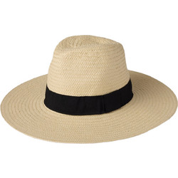Άσπρο Straw Panama Καπέλο White