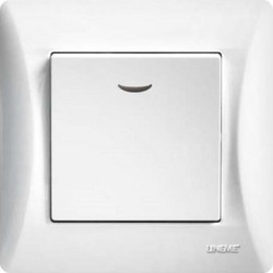 ΔΙΑΚΟΠΤΗΣ ΑΠΛΟΣ A/R & ΛΥΧΝΙΑ ΛΕΥΚΟ Hseries LINEME - Lineme